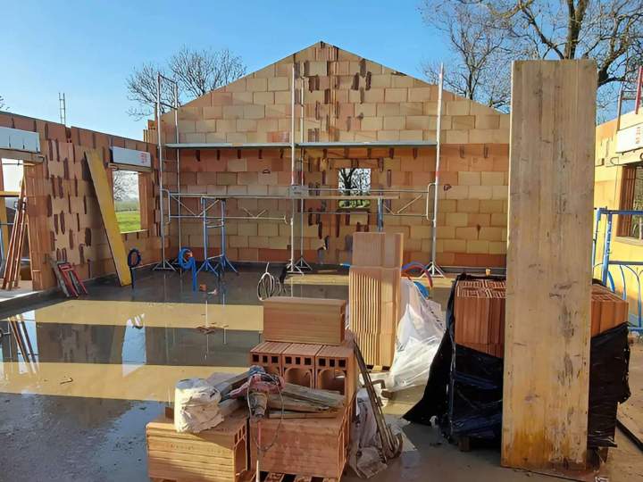 Travaux de gros œuvre et finitions